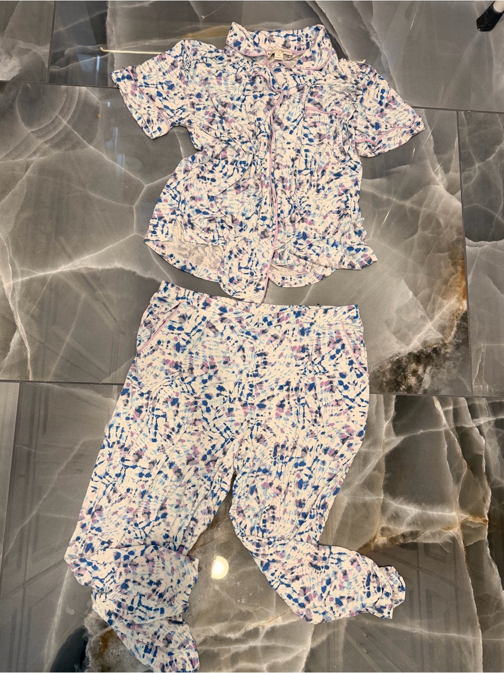 Koolaburra by UGG Two-Piece Printed Pajama Set